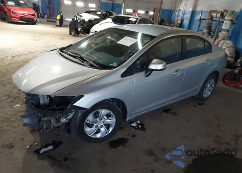 2013 Honda Civic Lx z USA, uszkodzony, nr VIN 2HGFB2F52DH559300